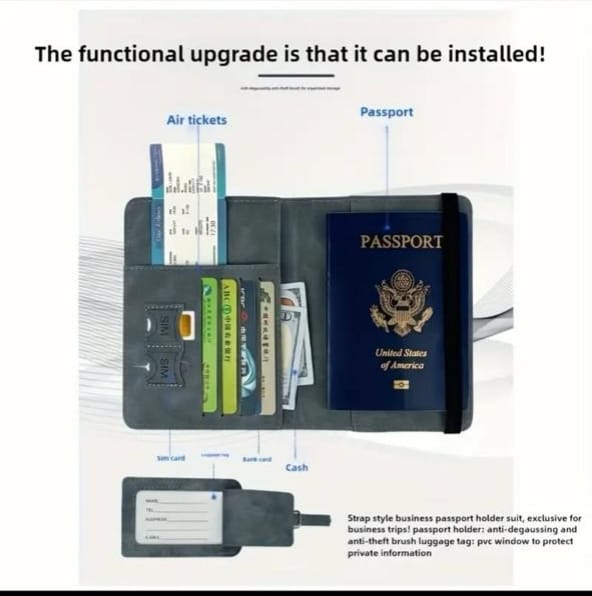 Passport Travel Wallet 1